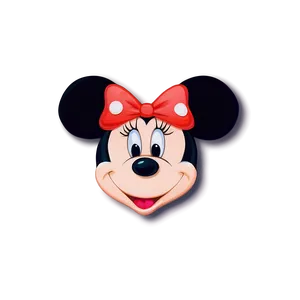 Minnie Mouse Face Close-up Png Wuk PNG Image