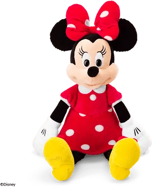 Minnie Mouse Plush Toy PNG Image