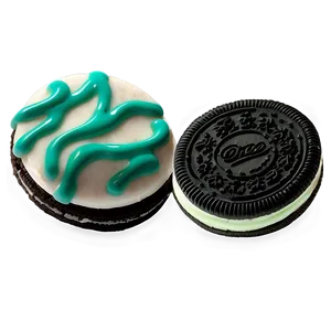 Mint Creme Oreo Cookie Png Cpu54 PNG Image