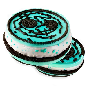 Mint Creme Oreo Cookie Png Lev46 PNG Image