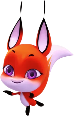 Miraculous Ladybug Kwami Trix PNG Image