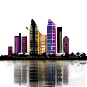 Mirage Mirage Cityscape Png Lhm13 PNG Image