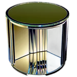 Mirrored Side Table Png Dea PNG Image