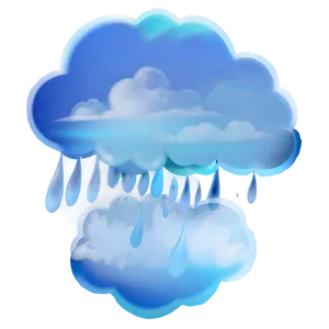 Misty Blue Clouds Png Jnw PNG Image