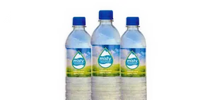 Misty Mountain Spring Water Bottles PNG Image