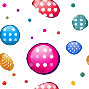 Mixed Pattern Polka Dot Png 06262024 PNG Image