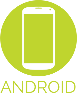 Mobile Phone Android Icon PNG Image