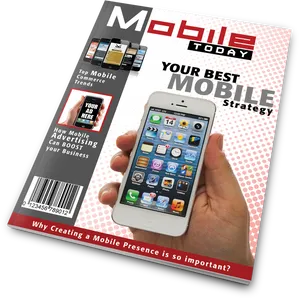 Mobile Strategy Magazine Cover PNG Image