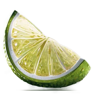 Modelo Especial Lime Wedge Png 06252024 PNG Image