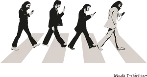 Modern Abbey Road Crossing PNG Image