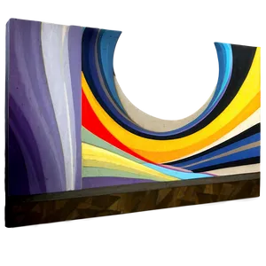 Modern Abstract Mural Png Dgi PNG Image