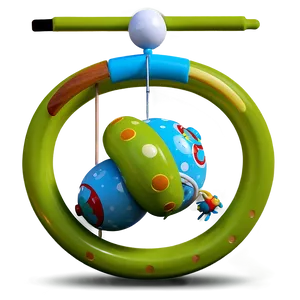 Modern Baby Rattle Png Dvd PNG Image