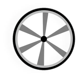 Modern Bicycle Wheel Design.png PNG Image