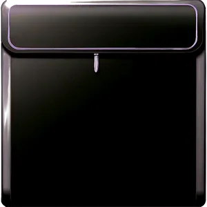 Modern Black Folder Design Png 50 PNG Image