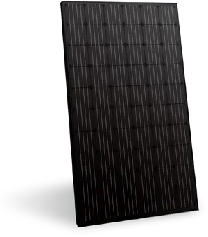 Modern Black Solar Panel PNG Image