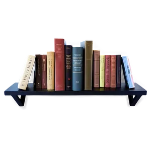 Modern Bookshelf Books Png Bbc43 PNG Image