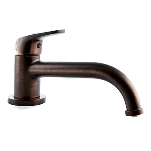 Modern Bronze Faucet Png 06252024 PNG Image