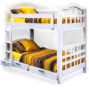 Modern Bunk Bed Png Pfw PNG Image