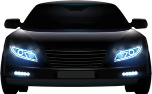 Modern Car Front Design PNG Image