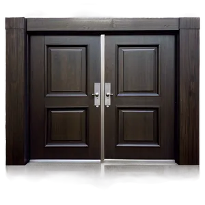 Modern Closed Door Design Png 3 PNG Image