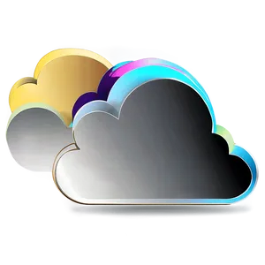 Modern Cloud Vector Art Png 06262024 PNG Image