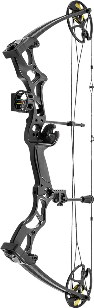 Modern Compound Bow Archery Equipment PNG Image