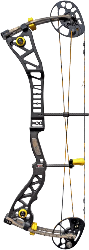 Modern Compound Bow Isolated PNG Image