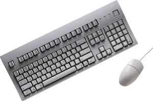 Modern Computer Keyboardand Mouse PNG Image