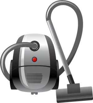 Modern Cylinder Vacuum Cleaner PNG Image