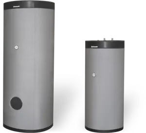 Modern Cylindrical Loudspeakers PNG Image