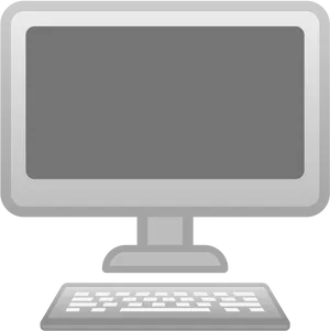 Modern Desktop Setup PNG Image