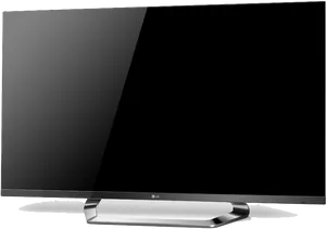 Modern Flat Screen T V Display PNG Image