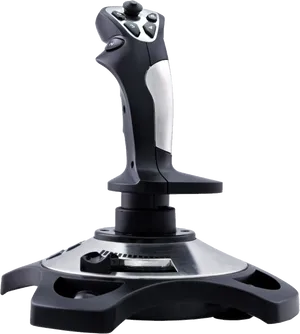 Modern Flight Simulator Joystick PNG Image