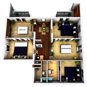 Modern Floor Plan Png 40 PNG Image