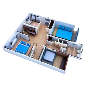 Modern Floor Plan Png Rtb34 PNG Image