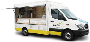 Modern Food Truck Design PNG Image