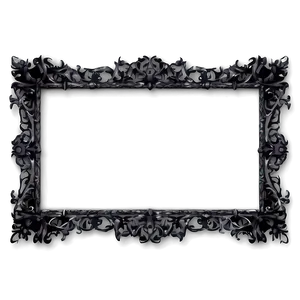 Modern Gothic Frame Png 19 PNG Image