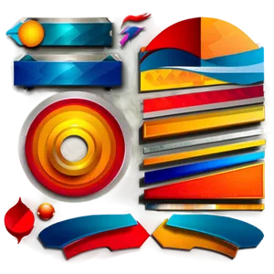 Modern Graphic Design Elements Png Gmg7 PNG Image