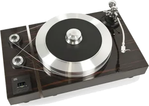 Modern High End Turntable PNG Image