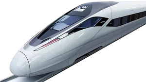 Modern High Speed Train PNG Image