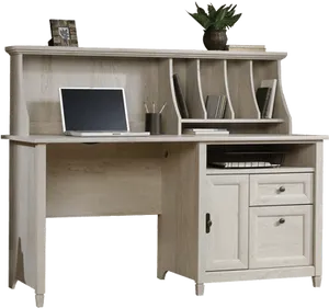 Modern Home Office Computer Desk PNG Image