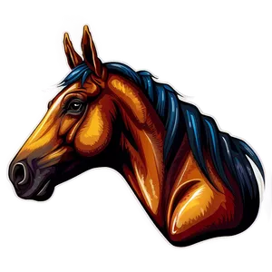 Modern Horse Head Logo Png 35 PNG Image