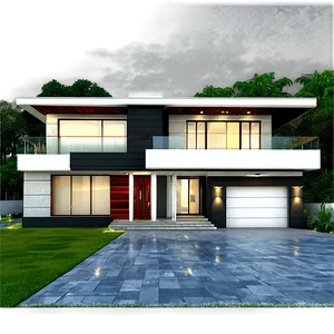 Modern Houses Png 05252024 PNG Image