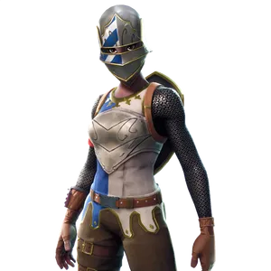 Modern Knight Costume Render PNG Image