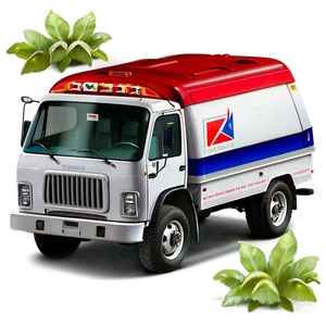 Modern Mail Service Truck Png 43 PNG Image