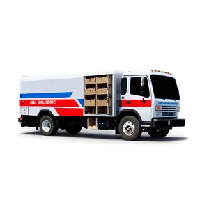 Modern Mail Service Truck Png 47 PNG Image