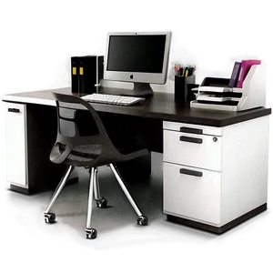 Modern Office Desk Png Jum PNG Image