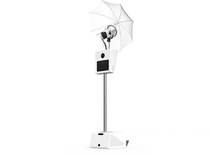 Modern Photobooth Setup PNG Image