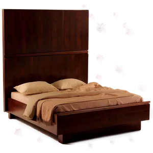 Modern Platform Bed Png Qwc PNG Image