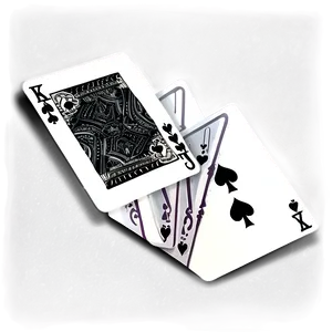 Modern Playing Card Illustration Png 97 PNG Image